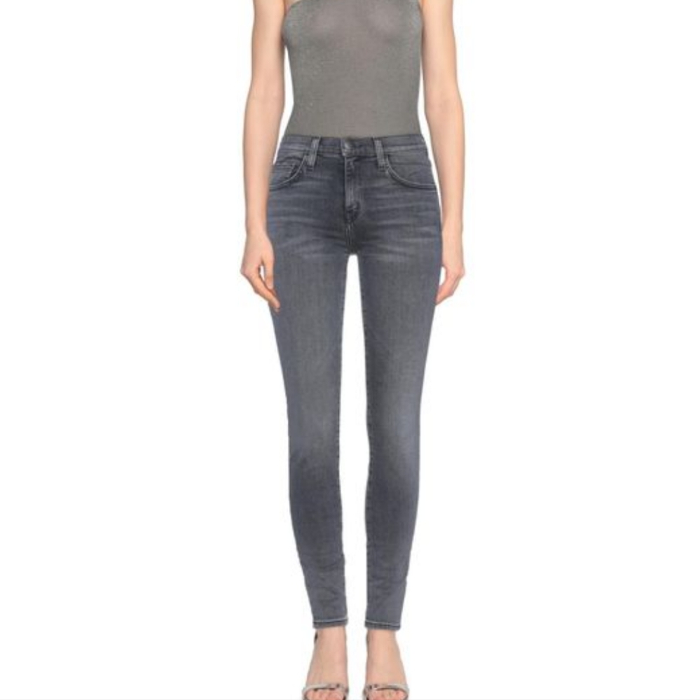 Current Elliott Stiletto Gunmetal skinny jeans, 25, NWOT